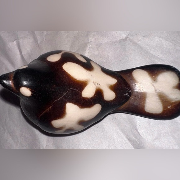 Chulucanas Peru Peruvian Pottery Signed Rolando Paz Bird Figurine - Picture 5 of 13